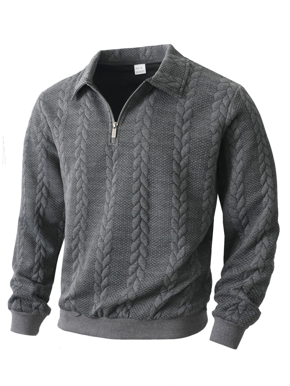 Men's Sporty Half-zip Hoodie