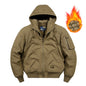 Men's Casual Flight Hooded Jacket