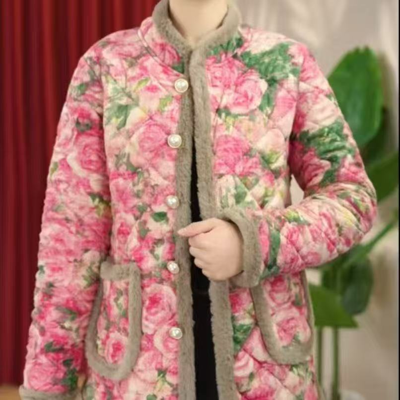 Women's Fleece-lined Warm Coat