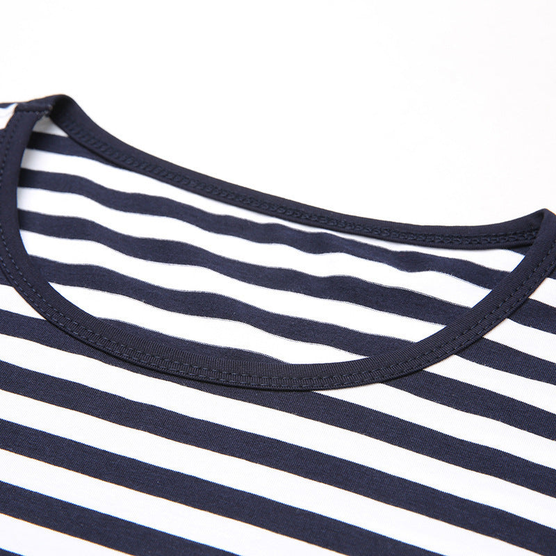 Men's Striped Cotton Top