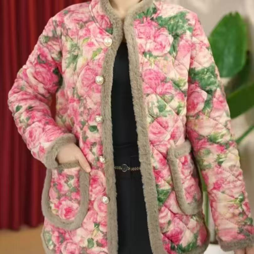 Women's Fleece-lined Warm Coat