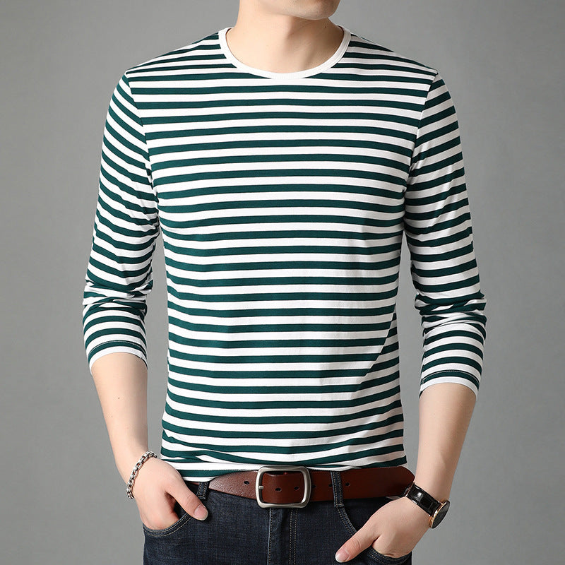 Men's Striped Cotton Top