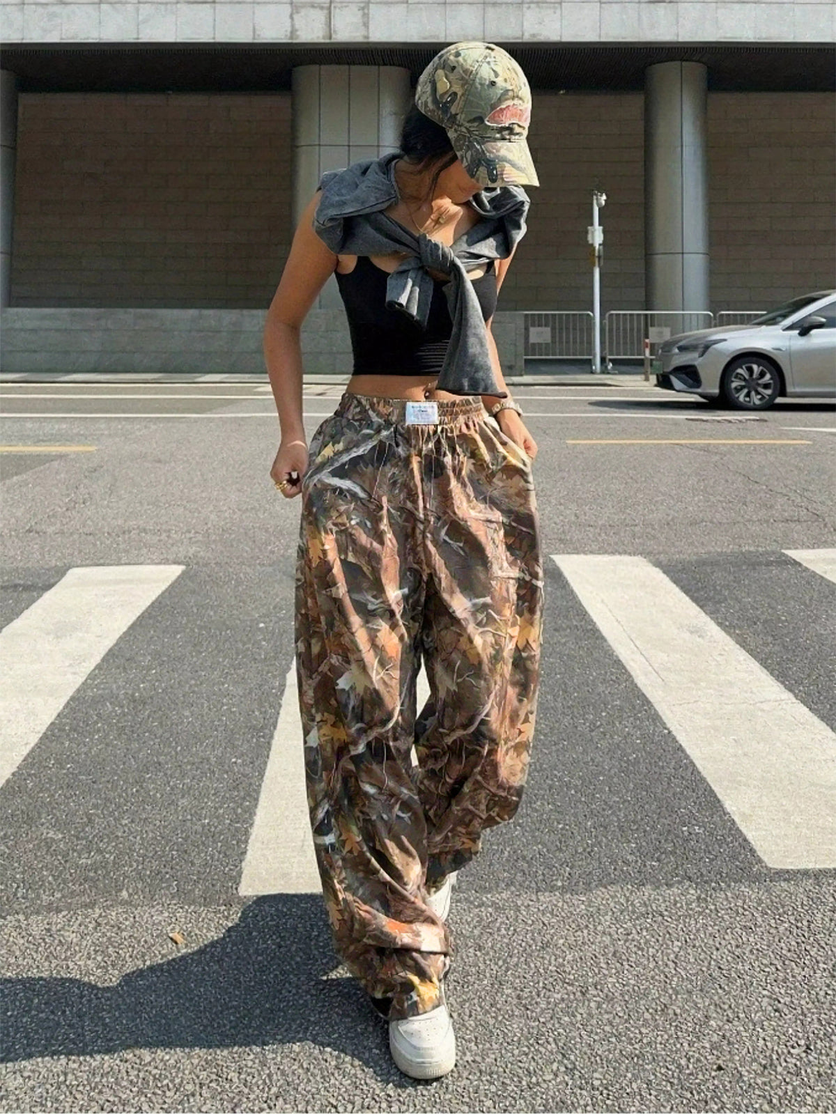 Women's Camouflage Cargo Pants