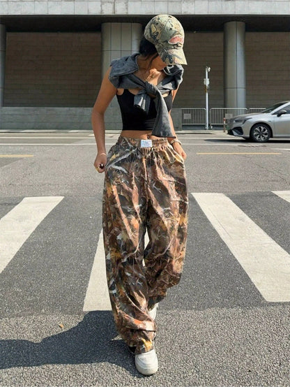 Women's Camouflage Cargo Pants