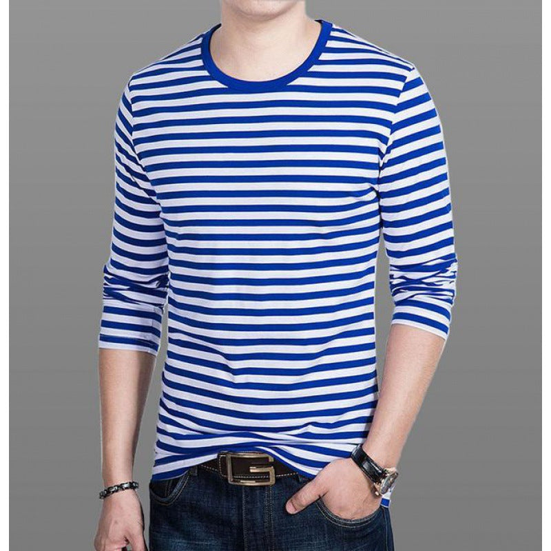 Men's Striped Cotton Top