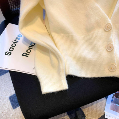 Men's Fake Two-piece Knitted Sweater