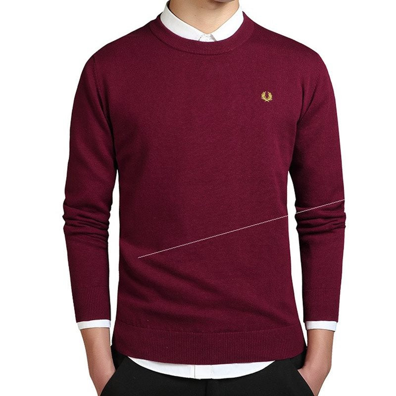 Men's Cotton Knitted Sweater