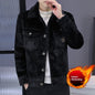 Men's Fleece-lined Short Coat