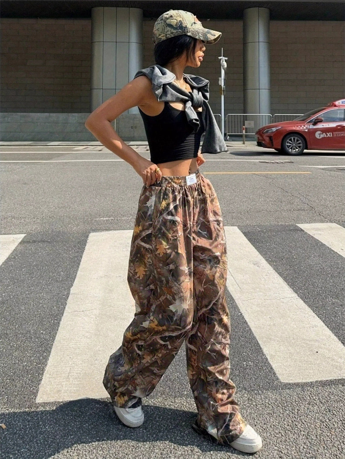 Women's Camouflage Cargo Pants