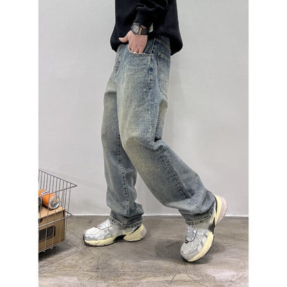 Men's Baggy Straight Jeans