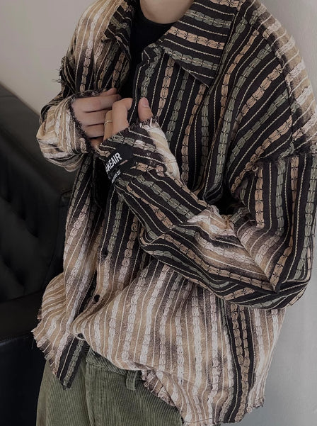 Vintage Washed Long Sleeve Shirt