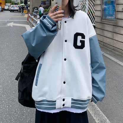Women's Leather Bomber Jacket