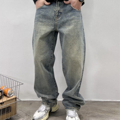 Men's Baggy Straight Jeans