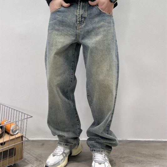 Men's Baggy Straight Jeans