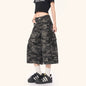 Women's Camouflage Denim Capri Pants