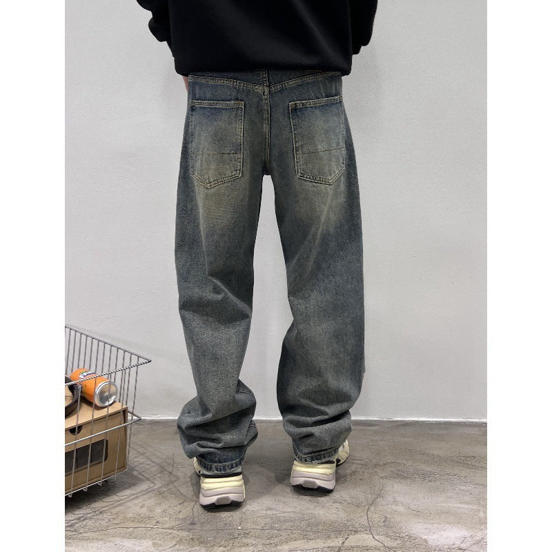 Men's Baggy Straight Jeans