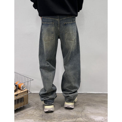 Men's Baggy Straight Jeans
