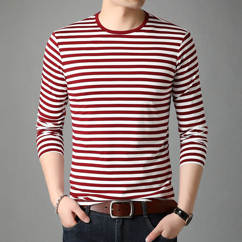 Men's Striped Cotton Top