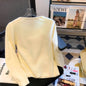 Men's Fake Two-piece Knitted Sweater